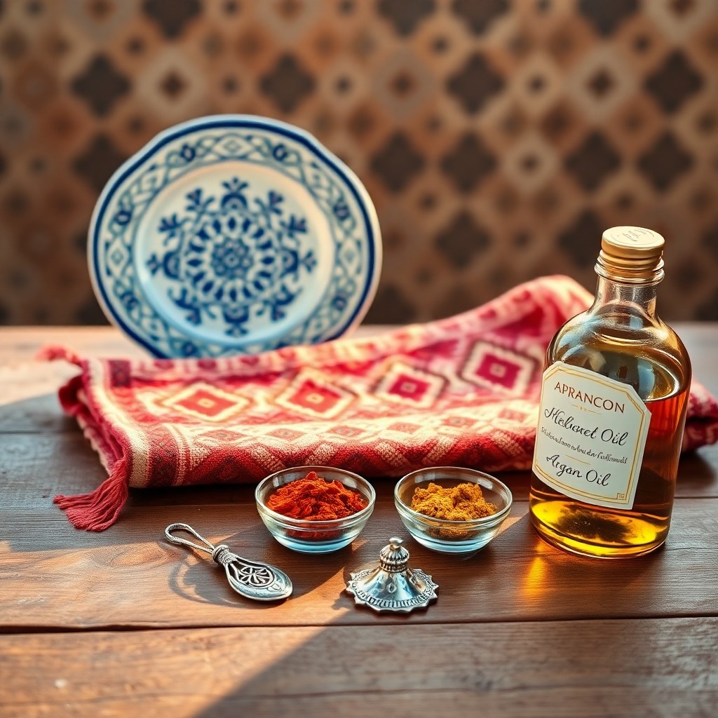 Collection des meilleurs souvenirs du Maroc et idées cadeaux uniques présentant de l'artisanat traditionnel comme des tapis et de la céramique.