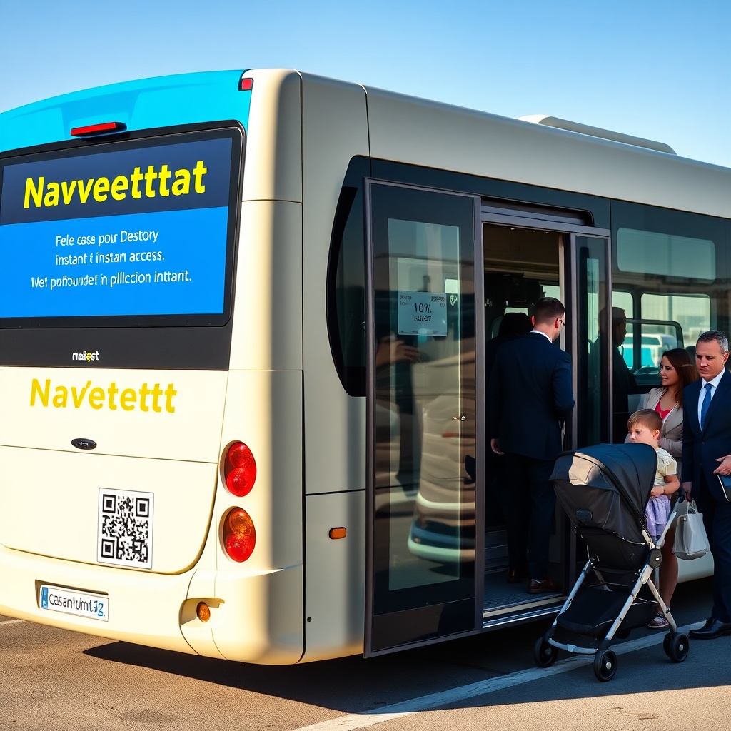 Navette gratuite vers le terminal du Parking aéroport Casablanca avec QR code d’accès instantané