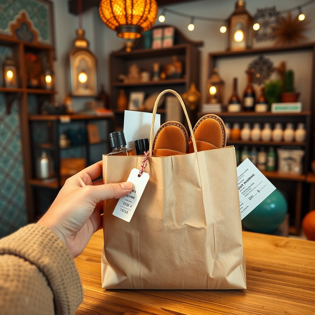 Casablanca airport duty-free shopping guide highlighting local Moroccan products and souvenirs available at CMN duty-free boutique.