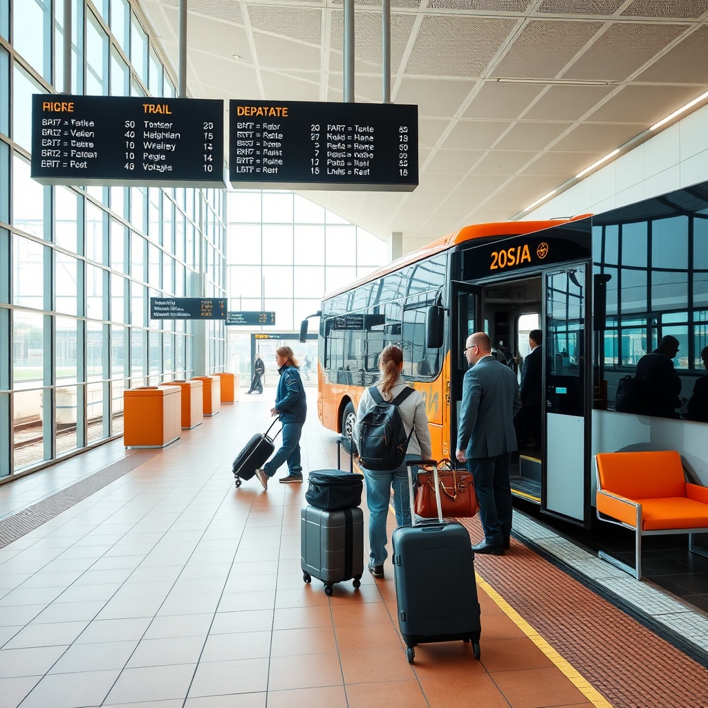 Connexion fluide grâce à la navette aéroport casablanca gare casa voyageurs pour les voyageurs en correspondance vers Rabat, Fès et Tanger
